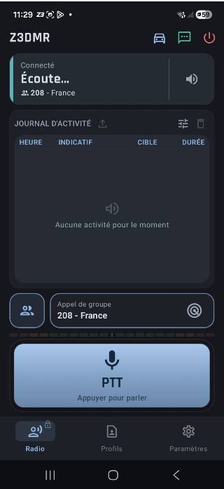 Z3DMR Écran de trafic (vide)